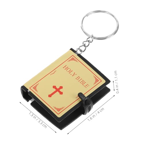 LABRIMP 8 Stück Teiliges Bibel Schlüsselanhänger aus Metall Kreativer Bibelbuch Anhänger Modischer und Robuster Schlüsselring Stilvolles Religiöses für Alltag und Party LABRIMP 8 Stück Teiliges Bibel Schlüsselanhänger aus Metall Kreativer Bibelbuch Anhänger Modischer und Robuster Schlüsselring Stilvolles Religiöses für Alltag und Party von LABRIMP