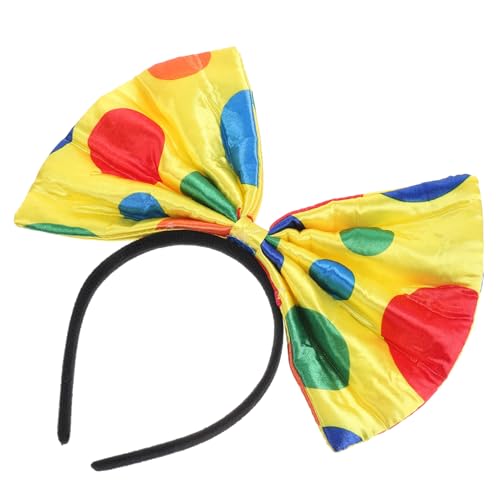 LABRIMP Clown-stirnband Mit Schleife Kopfbedeckung Für Halloween Cosplay Requisite Schleife Stirnband von LABRIMP