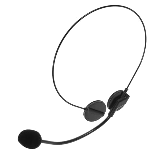LABRIMP Falsches Mikrofon Headset Kostüm Requisite Leichtes Plastik Rock Star Accessoire für Party Cosplay Halloween Junge Mädchen LABRIMP Falsches Mikrofon Headset Kostüm Requisite Leichtes Plastik Rock Star Accessoire für Party Cosplay Halloween Junge Mädchen von LABRIMP