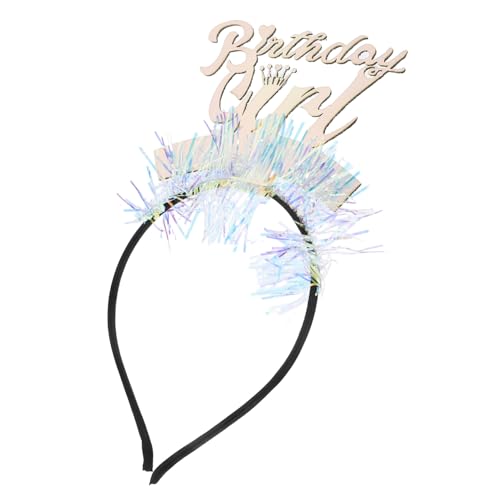 LABRIMP Stirnband mit Foto- für Den Geburtstag Einer Frau Modisches Design Bequem und Vielseitig Ein Must-have für Die Party von LABRIMP