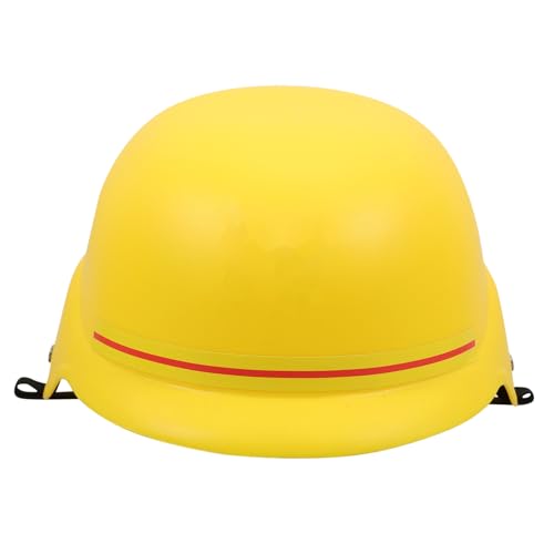 LABRIMP Gelber Bauarbeiter Helm Sicherheitshelm für Rollenspiele Kreatives Kostüm Zubehör für Jungen und Mädchen Partyspaß und Verkleidung von LABRIMP