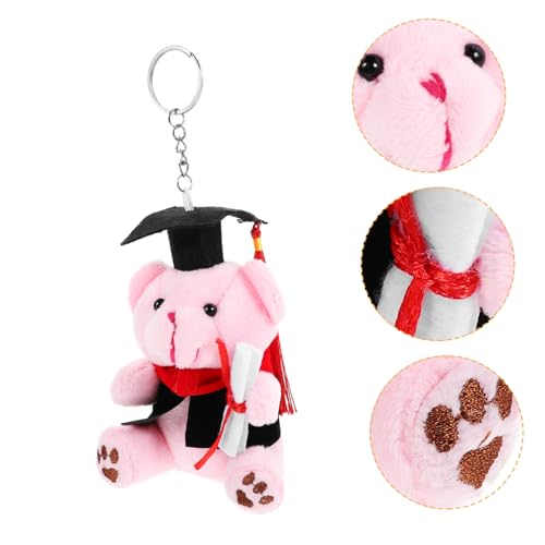 LABRIMP Graduierter Doktorbär Schlüsselanhänger Plüschanhänger Kuscheltier für Absolventen Weiches Leichtes Baumwollmaterial Kreatives Design für Abschlussfeiern und Besondere Anlässe LABRIMP Graduierter Doktorbär Schlüsselanhänger Plüschanhänger Kuscheltier für Absolventen Weiches Leichtes Baumwollmaterial Kreatives Design für Abschlussfeiern und Besondere Anlässe von LABRIMP