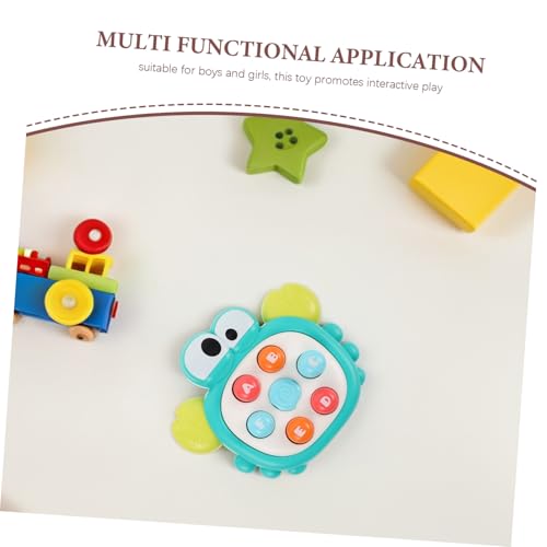 LABRIMP Handheld Sensory Button Toy Mini Krabbe Interaktives Lernspiel Tragbares Pounding für Reisen Entwicklung Feinmotorik Jungen Mädchen LABRIMP Handheld Sensory Button Toy Mini Krabbe Interaktives Lernspiel Tragbares Pounding für Reisen Entwicklung Feinmotorik Jungen Mädchen von LABRIMP