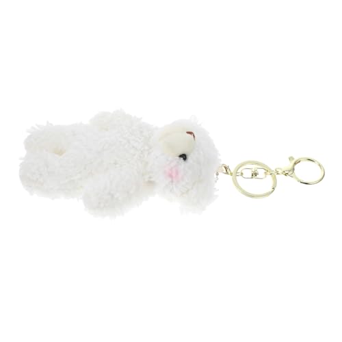 LABRIMP Kawaii Plüschbär Schlüsselanhänger mit Herzförmigem Süßes Taschen und Rucksackzubehör für Stilvolle Perfektes für Freunde von LABRIMP