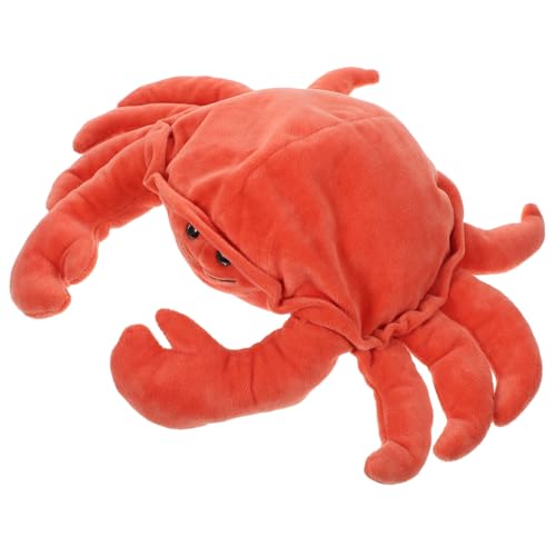 LABRIMP Krabben handpuppe aus Weichem Interaktives Kinderspielzeug für Eltern Junge Mädchen Kommunikation Farbenfrohe Meeresfigur zum Geschichtenerzählen und Rollenspiel LABRIMP Krabben handpuppe aus Weichem Interaktives Kinderspielzeug für Eltern Junge Mädchen Kommunikation Farbenfrohe Meeresfigur zum Geschichtenerzählen und Rollenspiel von LABRIMP
