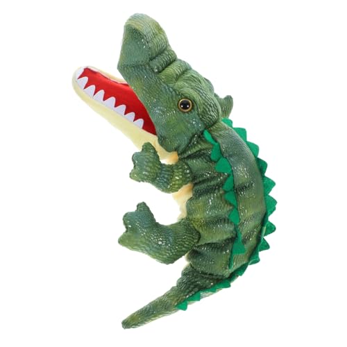LABRIMP Krokodil Handpuppe Plüsch Tierform Handspielzeug Weiches Puppentheater für Storytelling und Rollenspiel aus Kuschelmaterial LABRIMP Krokodil Handpuppe Plüsch Tierform Handspielzeug Weiches Puppentheater für Storytelling und Rollenspiel aus Kuschelmaterial von LABRIMP