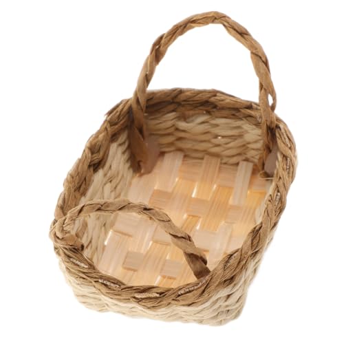 LABRIMP Mini-Aufbewahrung skorb für klein Mini geflochtener Korb Kind mach es mini Miniatur-Zubehör Miniaturfiguren Puppenhaus-Blumenkorb Mini House Accessory Mini-Puppenkorb Rattan Kaffee LABRIMP Mini-Aufbewahrung skorb für klein Mini geflochtener Korb Kind mach es mini Miniatur-Zubehör Miniaturfiguren Puppenhaus-Blumenkorb Mini House Accessory Mini-Puppenkorb Rattan Kaffee von LABRIMP