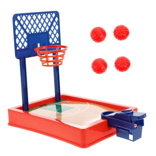 LABRIMP Mini Tisch Basketballspielzeug mit Bällen Tragbares Mini Basketball Board Spiel für Büro und Zuhause Interaktives Desktop Basketballspiel für Familie Party und Pausen von LABRIMP