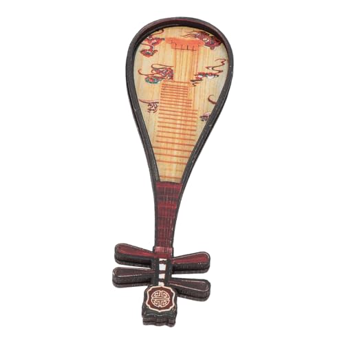 LABRIMP Miniatur Chinesisches Musikinstrument Modell Pipa Verschleißfestes Realistisch Gestaltetes Dekorationsstück für Puppenhaus Sammlerstück mit Chinesischem Stil Teilig LABRIMP Miniatur Chinesisches Musikinstrument Modell Pipa Verschleißfestes Realistisch Gestaltetes Dekorationsstück für Puppenhaus Sammlerstück mit Chinesischem Stil Teilig von LABRIMP