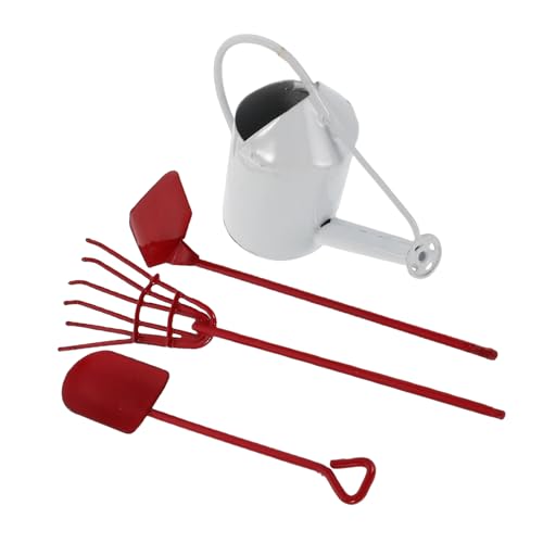 LABRIMP Miniature Gartenwerkzeug Metall Mini Hacke Schaufel Rechen Gießkanne für Sukkulenten Kompaktes Mini Succulent Gardening Tool für Puppenhaus und Innen Sowie Außenbereich LABRIMP Miniature Gartenwerkzeug Metall Mini Hacke Schaufel Rechen Gießkanne für Sukkulenten Kompaktes Mini Succulent Gardening Tool für Puppenhaus und Innen Sowie Außenbereich von LABRIMP