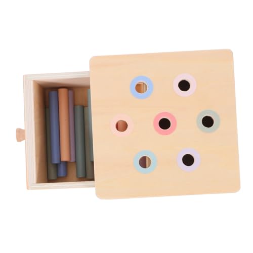 LABRIMP Montessori und Formensortierbox für Kleinkinder Lernspielzeug Hand Auge Koordination Kognitive Entwicklung und Frühkindliches Lernen für Zuhause von LABRIMP