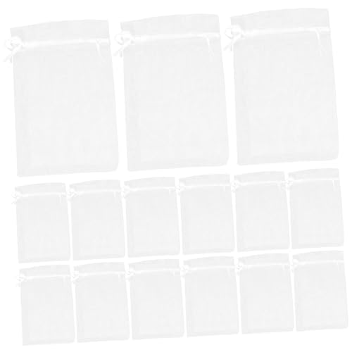 LABRIMP 100 Stücke Organza Mesh Taschen Kordelzug Beutel Für Süßigkeiten Hochzeit Präsentieren Favor von LABRIMP