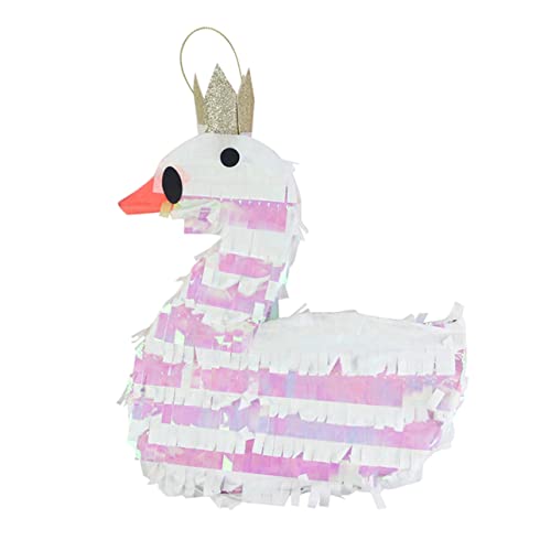 LABRIMP Piñata Schneeflocken-girlanden-dekorationen Pinata-spielzeug Aus Papier Zubehör Für Die Sommerparty Outdoor-dekor Baby Kuscheltiere Minitiere Pappe Weiß Kind Ballon Symphonie von LABRIMP