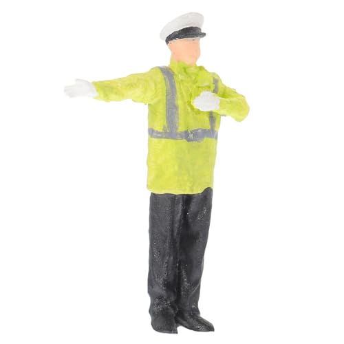 LABRIMP Resin Modell für Sandtisch Dekoration für Puppenhaus Detailreiche Polizeifigur für Kreative Landschaften und Spielzeughäuser von LABRIMP