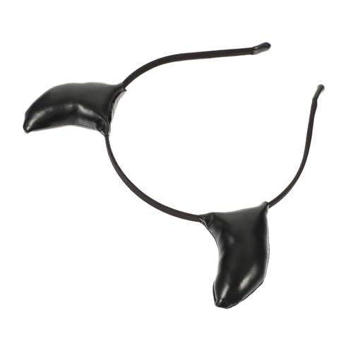 LABRIMP Rotes Teufelshörner Haarreif Halloween Kostüm Accessoire Leichtes Cosplay Haarschmuck für Fasching Karneval Party und Maskerade von LABRIMP