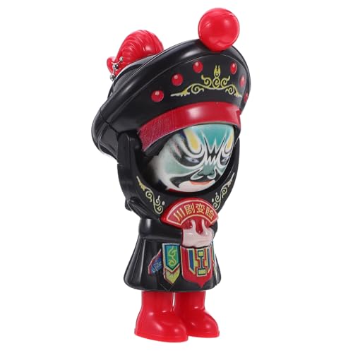 LABRIMP Sichuan Oper Gesichtswechselpuppe Sichuang Oper Gesichtswechselspielzeug Operngesichtspuppen Figur Traditionelles Chinesisches Gesichtswechselspielzeug von LABRIMP