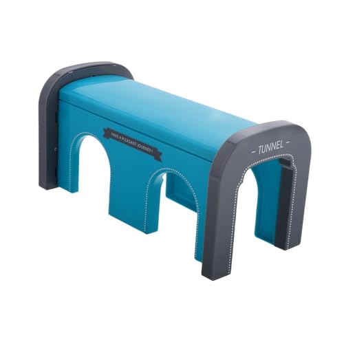 LABRIMP Train Tunnel Modell aus Kunststoff Erweiterung für Spielzeugzüge Zugtrack Zubehör Interaktive für Jungen und Mädchen Wasserblaue Farbe LABRIMP Train Tunnel Modell aus Kunststoff Erweiterung für Spielzeugzüge Zugtrack Zubehör Interaktive für Jungen und Mädchen Wasserblaue Farbe von LABRIMP