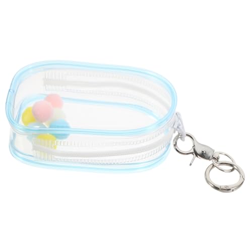 LABRIMP Transparente Mini Figuren Aufbewahrungstasche mit Staubschutz Reißverschluss Schlüsselanhänger Tragbarer Puppen Organizer aus Kunststoff und Plüsch Staubdichte Sammeltasche für LABRIMP Transparente Mini Figuren Aufbewahrungstasche mit Staubschutz Reißverschluss Schlüsselanhänger Tragbarer Puppen Organizer aus Kunststoff und Plüsch Staubdichte Sammeltasche für von LABRIMP