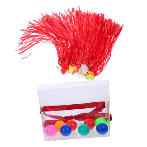 LABRIMP Twerking Ballspiel Set mit Grasskirt Lustiges für Fördert Gleichgewicht und Koordination Tragbares Party und Familienspiel Einfach zu Bedienen LABRIMP Twerking Ballspiel Set mit Grasskirt Lustiges für Fördert Gleichgewicht und Koordination Tragbares Party und Familienspiel Einfach zu Bedienen von LABRIMP