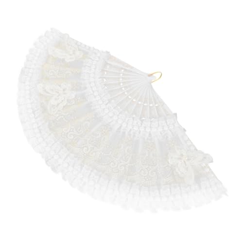 LABRIMP Vintage Lace Handfächer für Damen Faltbarer Handventilator Hochzeitsdeko und Cosplay Zubehör Leicht und Tragbar für Tanz Fotografie und Sommerreisen LABRIMP Vintage Lace Handfächer für Damen Faltbarer Handventilator Hochzeitsdeko und Cosplay Zubehör Leicht und Tragbar für Tanz Fotografie und Sommerreisen von LABRIMP