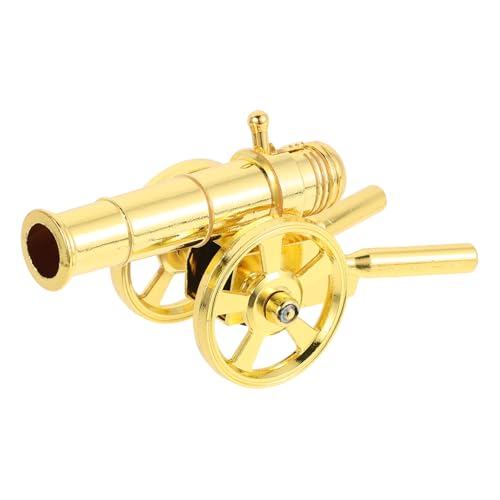 LABRIMP Vintage Mini Metall Kanonenmodell Authentische Artillerie Dekoration Detaillierte Sammlerfigur für Schreibtisch Regal und Historische Dioramen Stilvolles Ornament für Büro und von LABRIMP