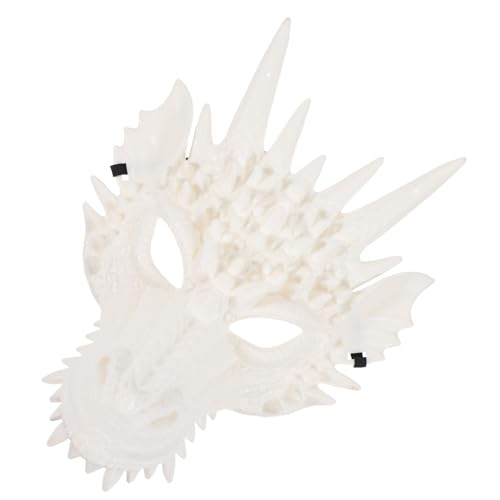 LABRIMP Vollgesichtige Drachenmaske Halloween Horrormaske Maskerade Drachenmaske Tiermaske Für Erwachsene Coole Realistische Gruselige Maske Halloween Drachenkostüm Übernachtung Damen von LABRIMP