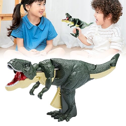 LACOXA BiteFury The T-REX, Trigger The T-REX, Fun Interactive Dinosaur Grabber Toy, Squeeze Trigger for Movable Body Parts, Cool Toy Gifts for Kids Birthdays or Christmas (Without Sound Effects,1pc) von LACOXA