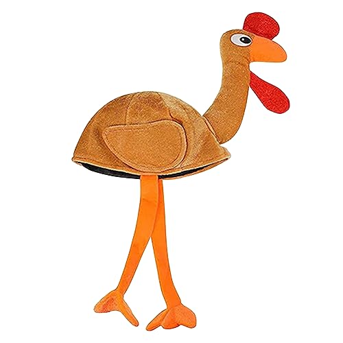 LAEMILIA Türkei Hut für Unisex Erwachsene Weihnachten Karneval Party Thanksgiving Neuheit Verkleidung Zubehör für Damen Herren von LAEMILIA