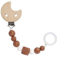 Soother Holder Wood/Silicone Little Universe von LÄSSIG GmbH