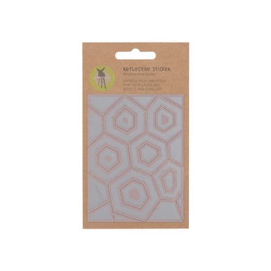 LÄSSIG Aufkleber reflektierend Hexagon von Lässig