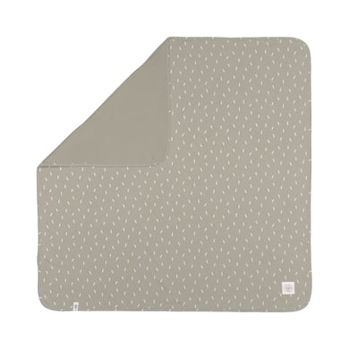 LÄSSIG Babydecke Speckles olive 80 x 80 cm von Lässig