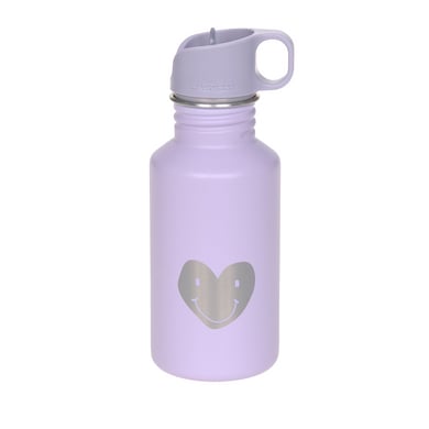 LÄSSIG Bottle Stainless Steel Little Gang Heart Lilac von Lässig