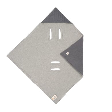 LÄSSIG Einschlagdecke anthracite 78 x 78 cm von Lässig