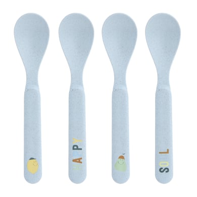 LÄSSIG Kinderlöffel Set 4-teilig, Happy Fruits Lemon von Lässig