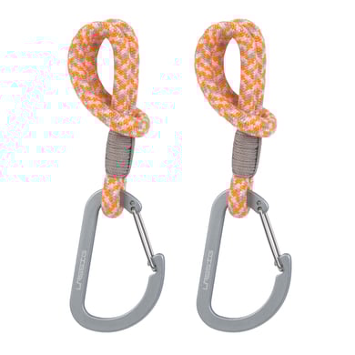 LÄSSIG Kinderwagenhaken 2er Set Orange von Lässig