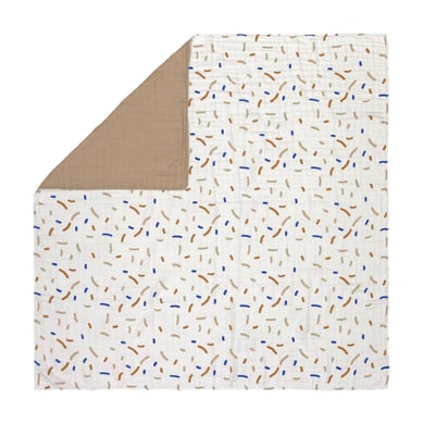 LÄSSIG Krabbeldecke Little Mateys Sprinkles Royal Blue von Lässig