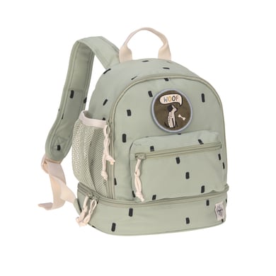 LÄSSIG Mini Backpack, Happy Prints, light olive von LÄSSIG