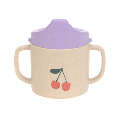 LÄSSIG Trinklernbecher mit Henkel, Happy Fruits Cherry LÄSSIG Trinklernbecher mit Henkel, Happy Fruits Cherry von Lässig