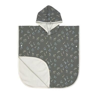 LÄSSIG UV-Badeponcho Palms deep olive von Lässig
