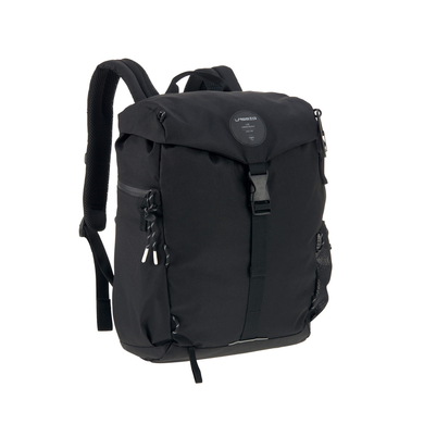 LÄSSIG Wickelrucksack Outdoor Backpack black von LÄSSIG