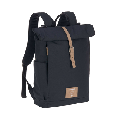 LÄSSIG Wickelrucksack Rolltop Backpack night blue von LÄSSIG