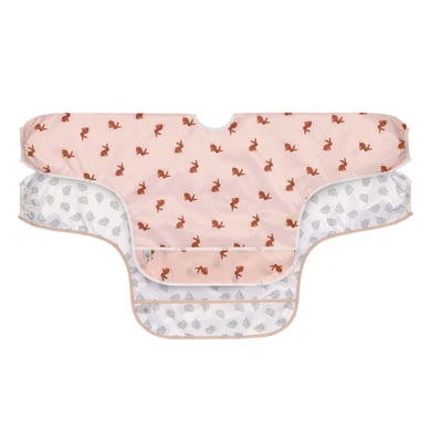 Lässig Ärmellätzchen mit Auffangschutz 2er Pack Little Forest Hase von Lässig