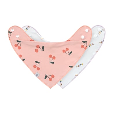 Lässig Lätzchen 2er Set Happy Fruits Cherry Lässig Lätzchen 2er Set Happy Fruits Cherry von Lässig