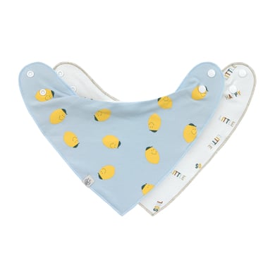 Lässig Lätzchen 2er Set Happy Fruits Lemon von Lässig