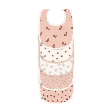 Lässig Lätzchen 5er Pack Little Forest Hase von Lässig