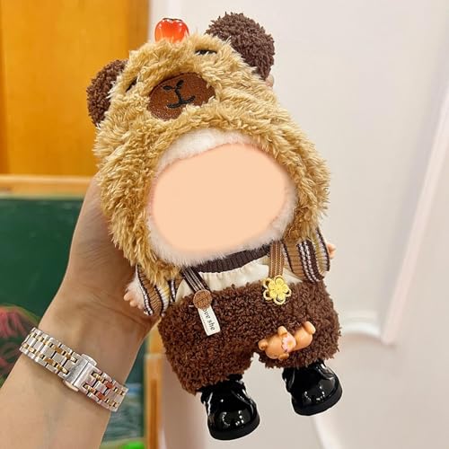 Kleidung für Puppen (Puppe nicht im Lieferumfang enthalten), 17/15 cm Puppenkleidungsset für Puppen-Outfit, Zubehör für Puppen, Capibara von LAIBUY
