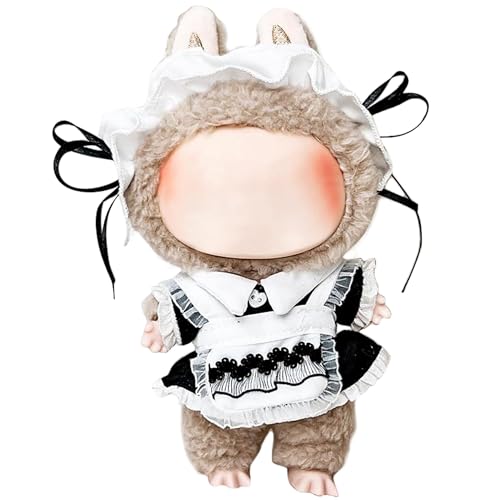 Kleidung passend für L-BU Puppe, Fashion Doll Kleidung Outfit Set Cute Theme Designer Toys Dress Zubehör für Sammler Fans Display (Dienstmädchen) von LAIBUY