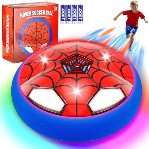 LAIBUY Fussball Geschenke Jungen Spielzeug ab 3-8 Jahre,Spider Air Power Fußball,LED Hover Fussball Indoor Spiele,Geburtstag FußBall Geschenke für 3 4 5 6 7 8 9 10 11 12 Jungs Mädchen LAIBUY Fussball Geschenke Jungen Spielzeug ab 3-8 Jahre,Spider Air Power Fußball,LED Hover Fussball Indoor Spiele,Geburtstag FußBall Geschenke für 3 4 5 6 7 8 9 10 11 12 Jungs Mädchen von LAIBUY