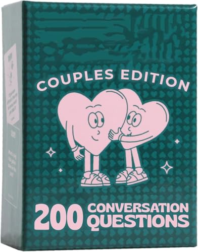 LAIBUY Gesprächskarten - Kartenspiel für Paare für Date-Nächte & Reiseabenteuer | Tolles Geschenk für Paare - 200 Fragen & 2 Wildkarten LAIBUY Gesprächskarten - Kartenspiel für Paare für Date-Nächte & Reiseabenteuer | Tolles Geschenk für Paare - 200 Fragen & 2 Wildkarten von LAIBUY