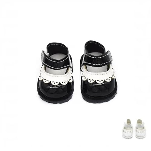 Puppenschuhe kompatibel mit 17 cm Puppen, vielseitige Puppenschuhe mit individueller Passform - Klettverschluss für einfaches An- und Ausziehen, Puppenzubehör sicher für Taschenclip, keine Puppe Puppenschuhe kompatibel mit 17 cm Puppen, vielseitige Puppenschuhe mit individueller Passform - Klettverschluss für einfaches An- und Ausziehen, Puppenzubehör sicher für Taschenclip, keine Puppe von LAIBUY